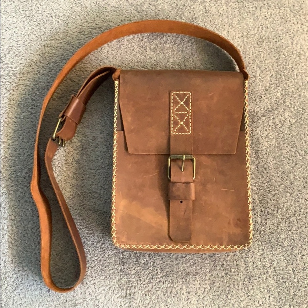 Satchel Bag. Hand made in Mexico.
